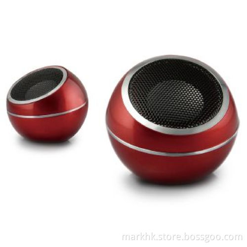 Portable Stereo Speakers with 1.2m Cord Length